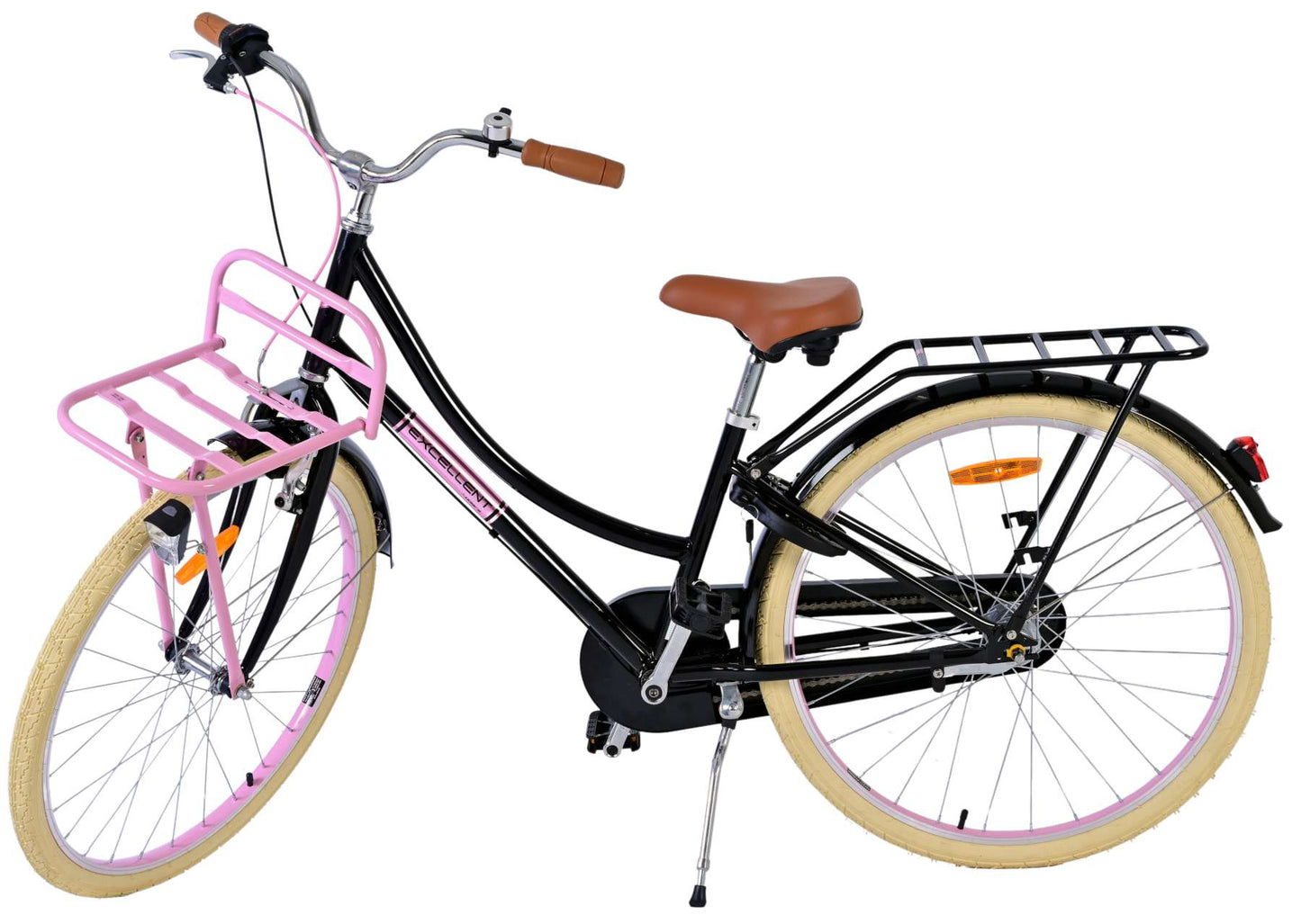 Volare Excellent Barncykel 26 tum, Svart 3 Växlar - Lilla Cykelbutiken