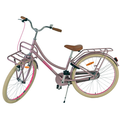 Volare Excellent Barncykel 26 tum, Matt Rosa - För barn 9+ år