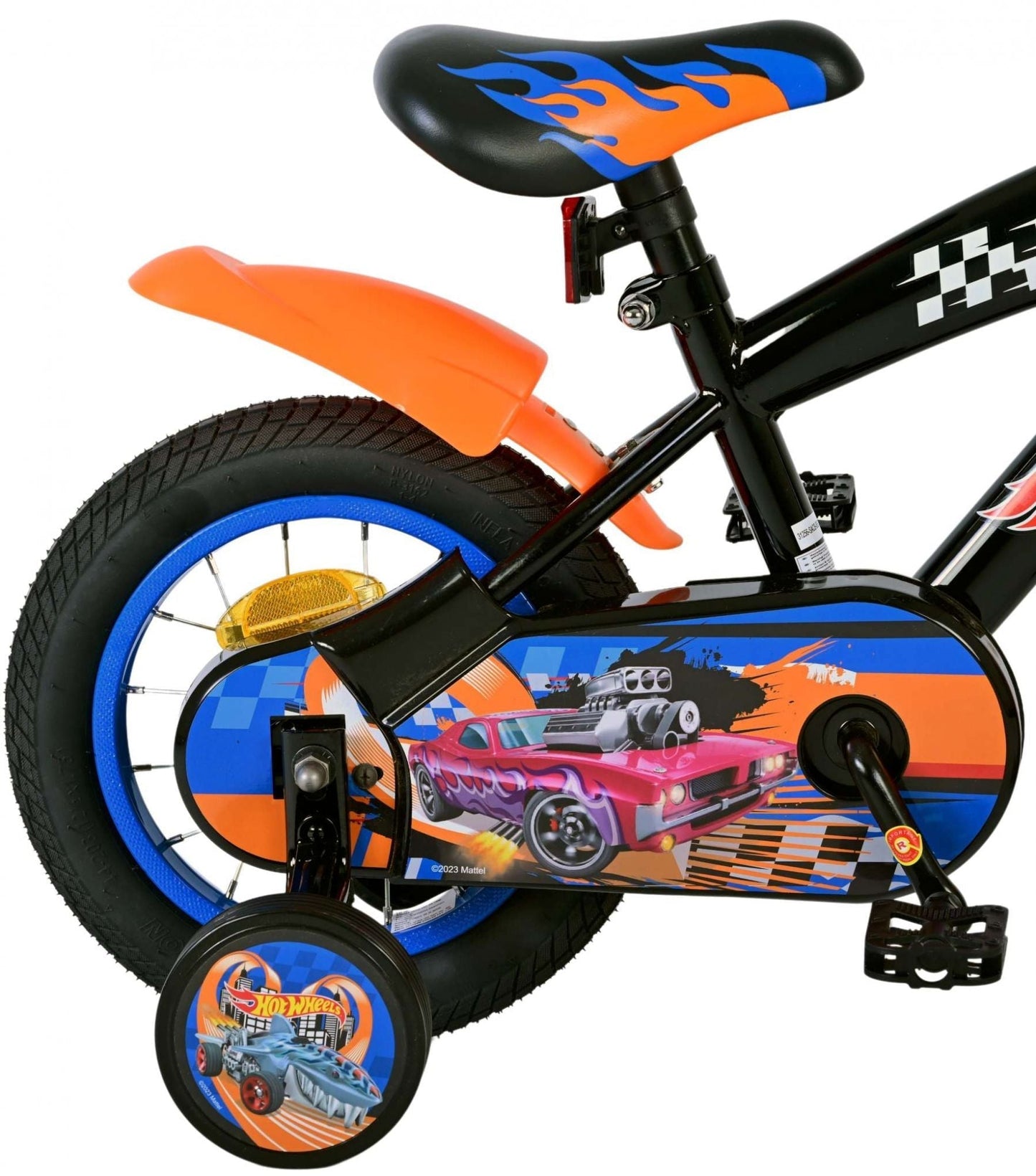 Hot Wheels Barncykel, 12 tum - Lilla Cykelbutiken