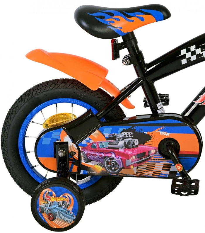 Hot Wheels Barncykel, 12 tum - Lilla Cykelbutiken