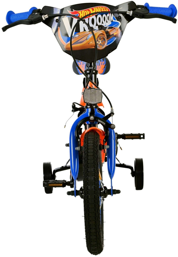 Hot Wheels Barncykel Två Handbromsar 14 tum, Svart - Lilla Cykelbutiken
