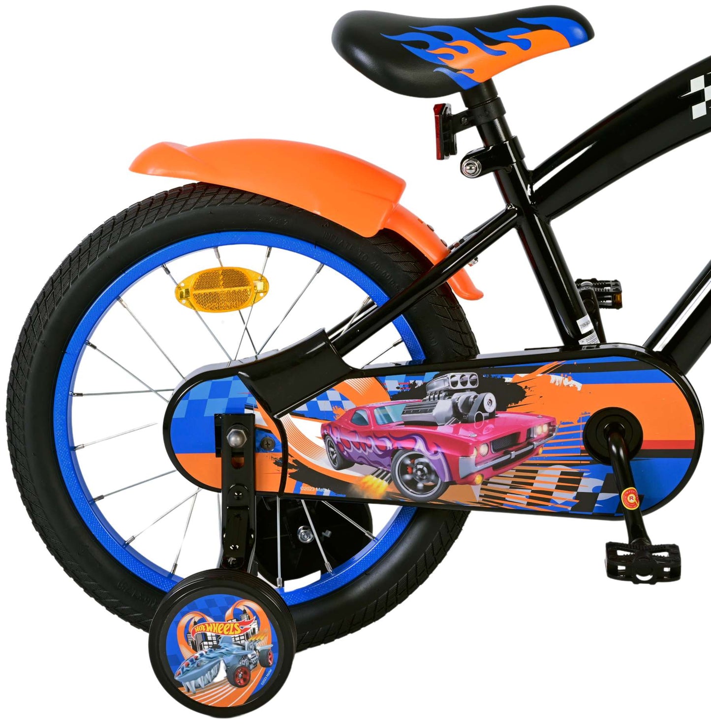 Hot Wheels Barncykel, 16 tum - Lilla Cykelbutiken