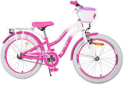 Volare Lovely Barncykel 20 tum, Rosa - Lilla Cykelbutiken