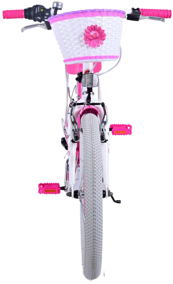 Volare Lovely Barncykel 20 tum, Rosa 7 Växlar - Lilla Cykelbutiken