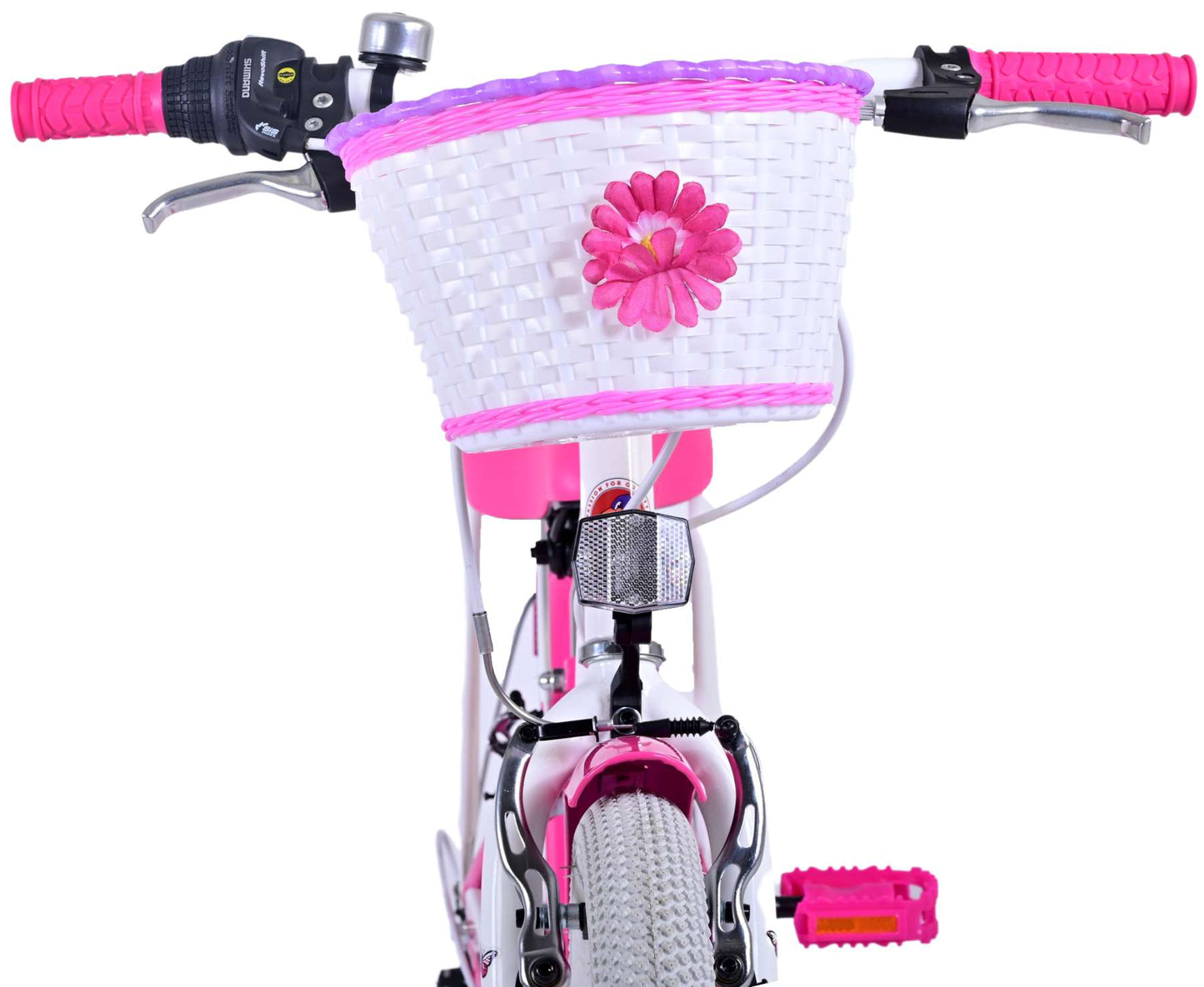 Volare Lovely Barncykel 20 tum, Rosa 7 Växlar - Lilla Cykelbutiken