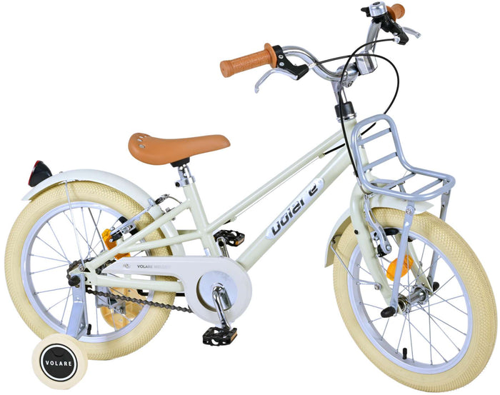 Volare Melody Barncykel 16 tum, Sand - Lilla Cykelbutiken