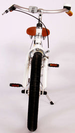 Volare Miracle Cruiser Barncykel 18 tum, Vit - Lilla Cykelbutiken