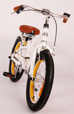 Volare Miracle Cruiser Barncykel 16 tum, Vit - Lilla Cykelbutiken