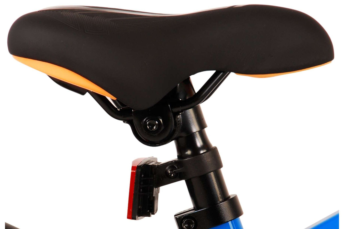 Volare Rocky 16-tums Barncykel – Blå/Orange med Stödhjul, För barn 4-6 år