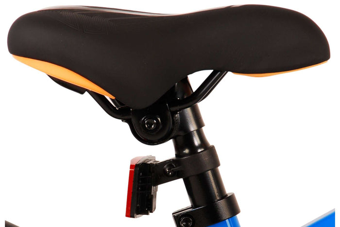 Volare Rocky 16-tums Barncykel – Blå/Orange med Stödhjul, För barn 4-6 år