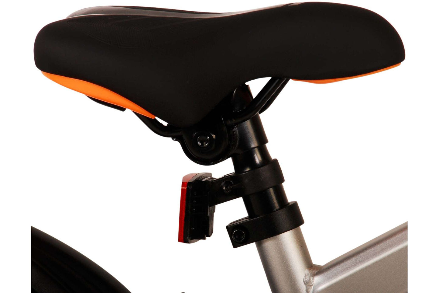 Volare Rocky 16-tums Barncykel – Grå med Stödhjul, För barn 4-6 år