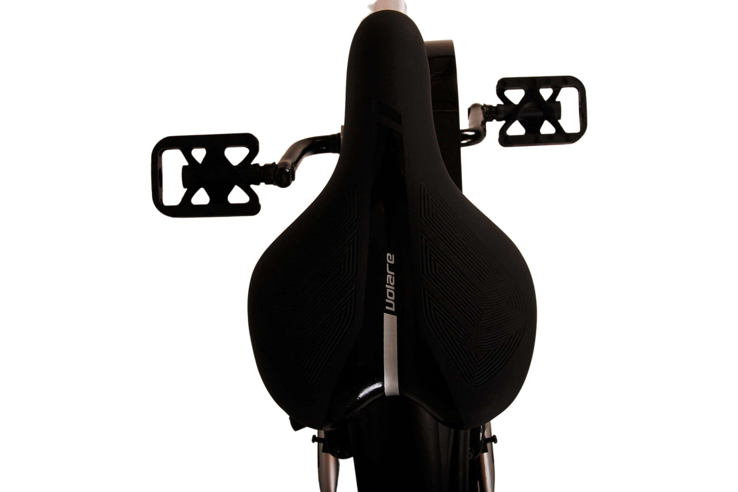 Volare Rocky 16-tums Barncykel – Grå med Stödhjul, För barn 4-6 år