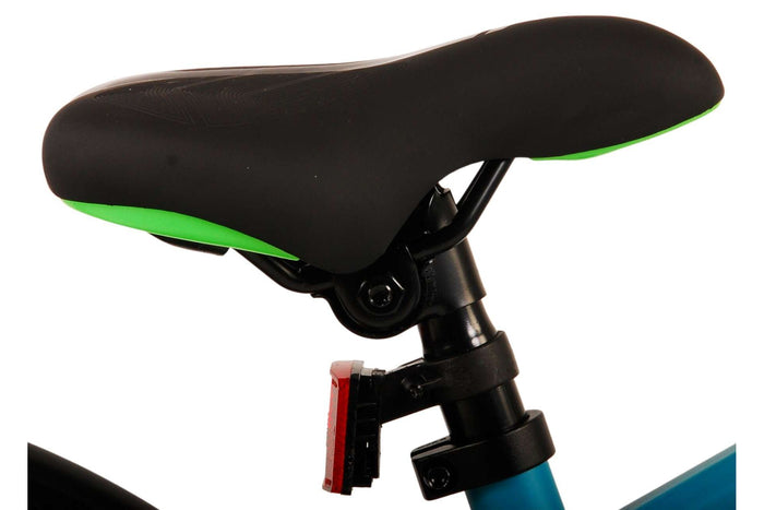 Volare Rocky 16-tums Barncykel – Grön med Stödhjul, För barn 4-6 år