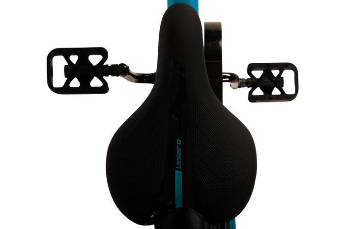 Volare Rocky 16-tums Barncykel – Grön med Stödhjul, För barn 4-6 år