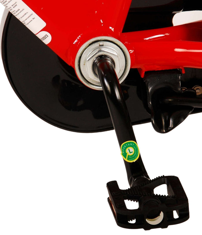 Volare Rocky Barncykel 16 tum, Röd - Lilla Cykelbutiken