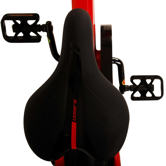 Volare Rocky Barncykel 16 tum, Röd - Lilla Cykelbutiken