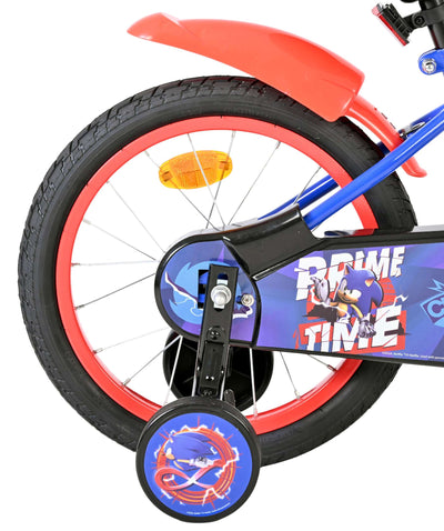 Sonic Barncykel 16 tum, Blå - För barn 4-6 år