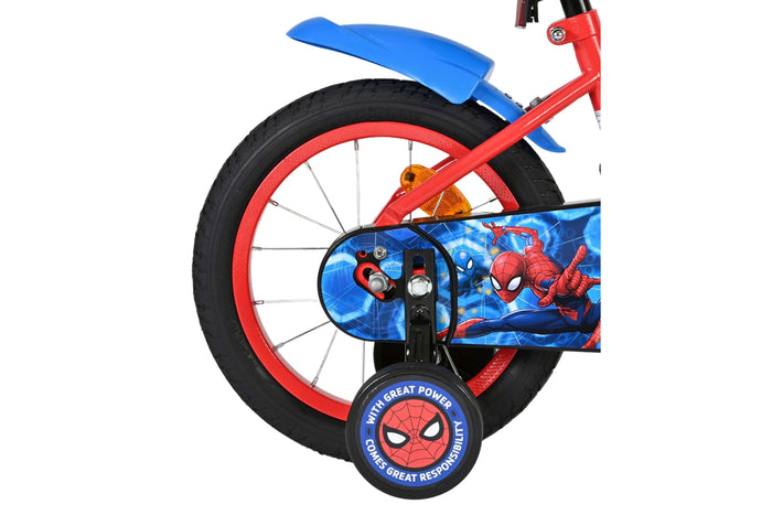 Marvel Spider-Man 14 tum barncykel - För barn 3–5 år