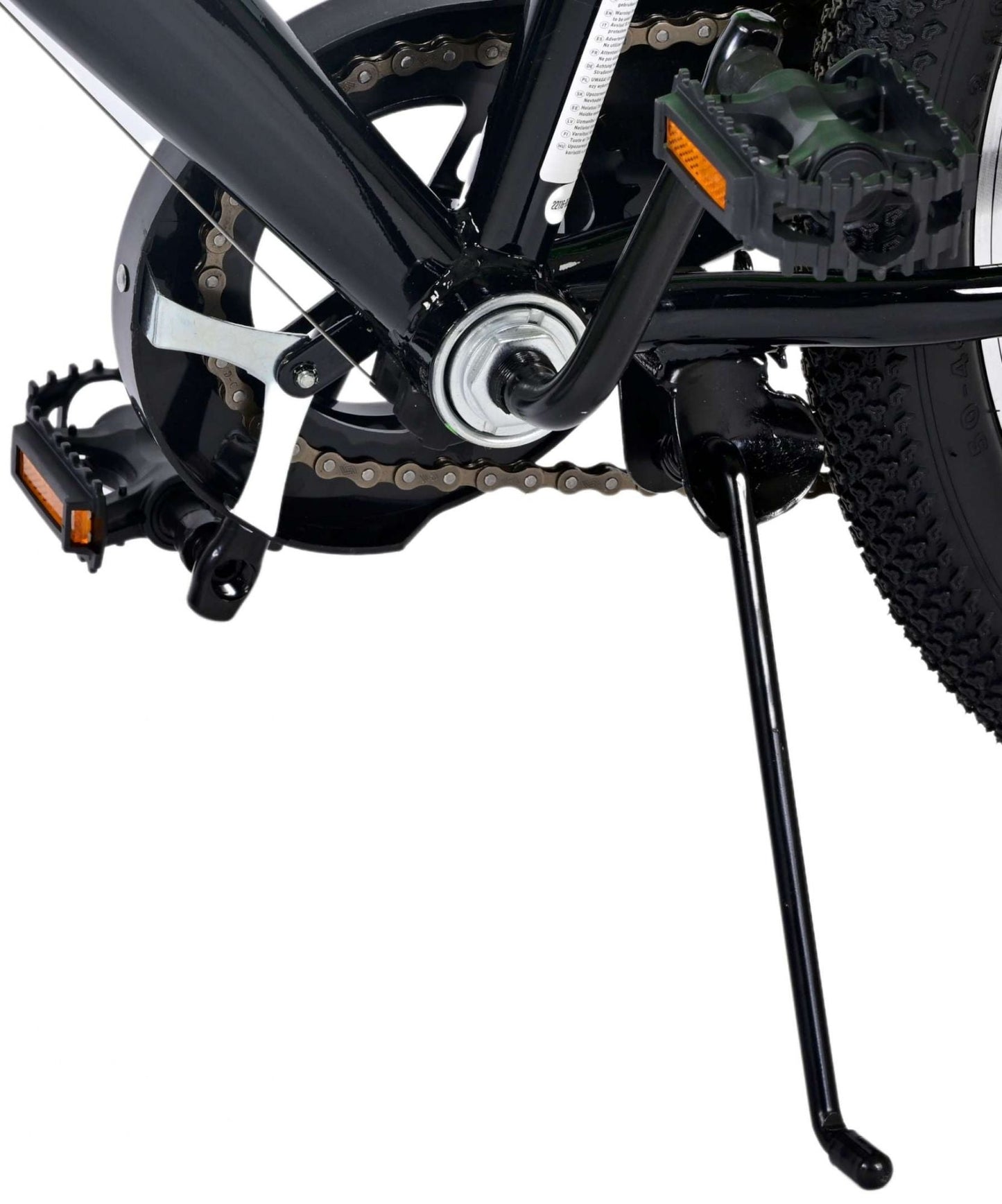 Volare Sportivo Barncykel 20 tum, Grön 7 Växlar - Lilla Cykelbutiken