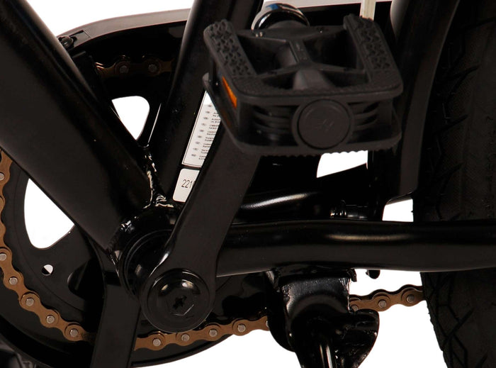 Volare Thombike Barncykel 20 tum, Svart Blå - Lilla Cykelbutiken