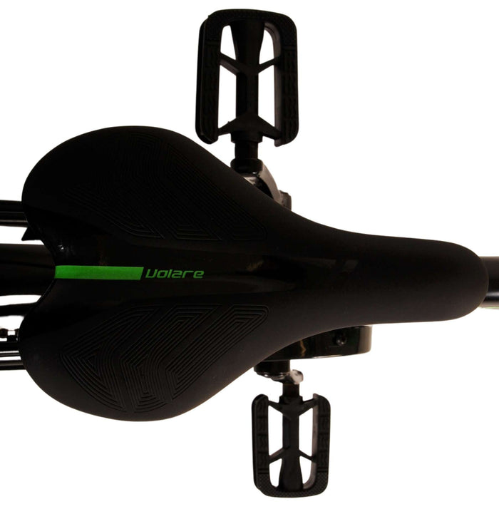 Volare Thombike Barncykel 20 tum, Svart Grön - Lilla Cykelbutiken