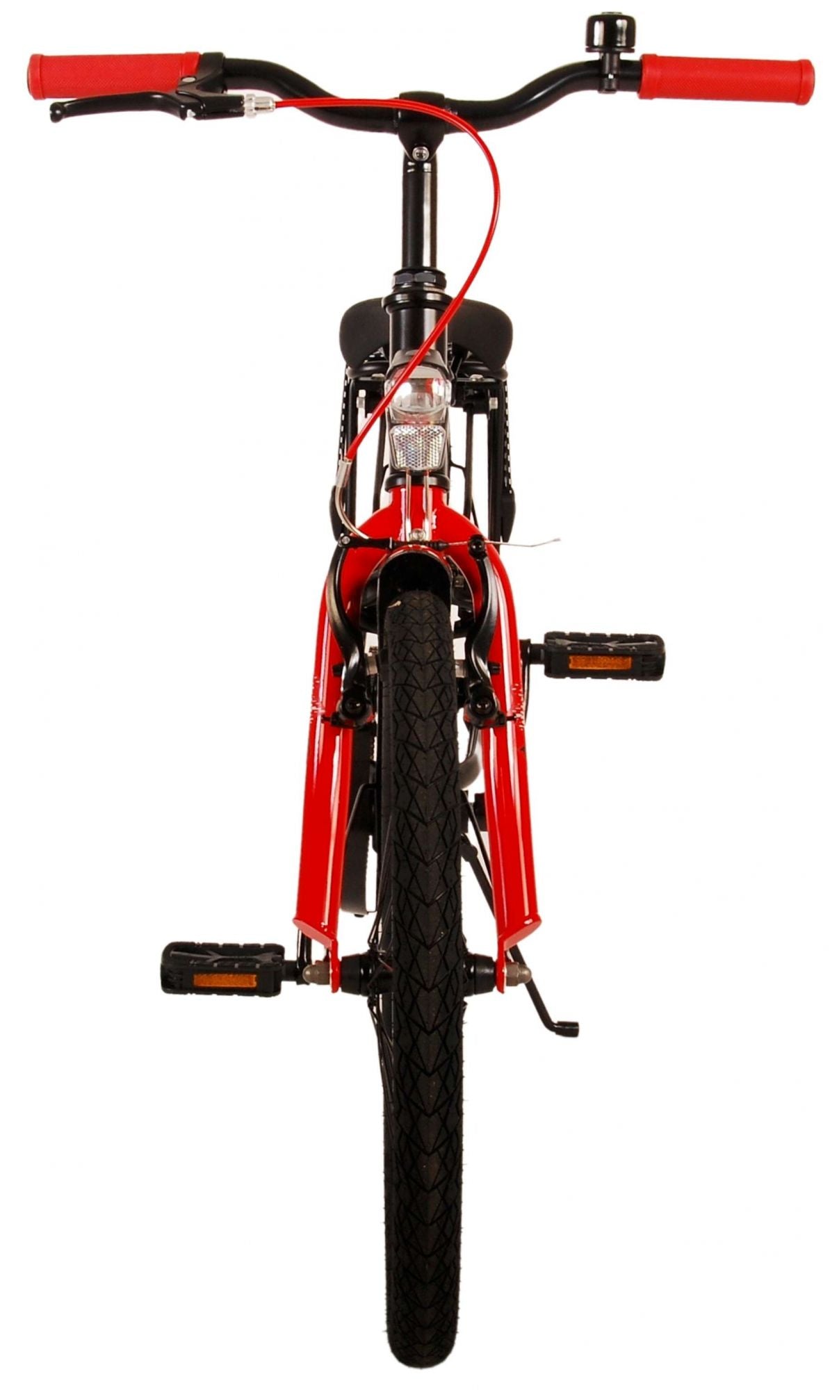 Volare Thombike Barncykel 20 tum, Svart Röd - Lilla Cykelbutiken