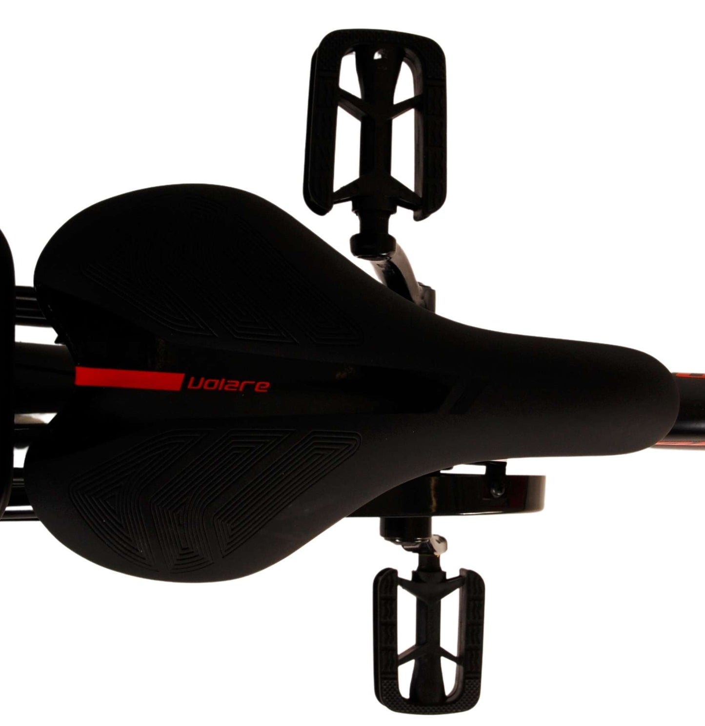 Volare Thombike Barncykel 20 tum, Svart Röd - Lilla Cykelbutiken