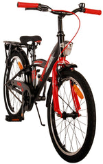 Volare Thombike Barncykel 20 tum, Svart Röd - Lilla Cykelbutiken