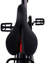 Volare Thombike Barncykel 24 tum, Svart Röd 3 Växlar - Lilla Cykelbutiken