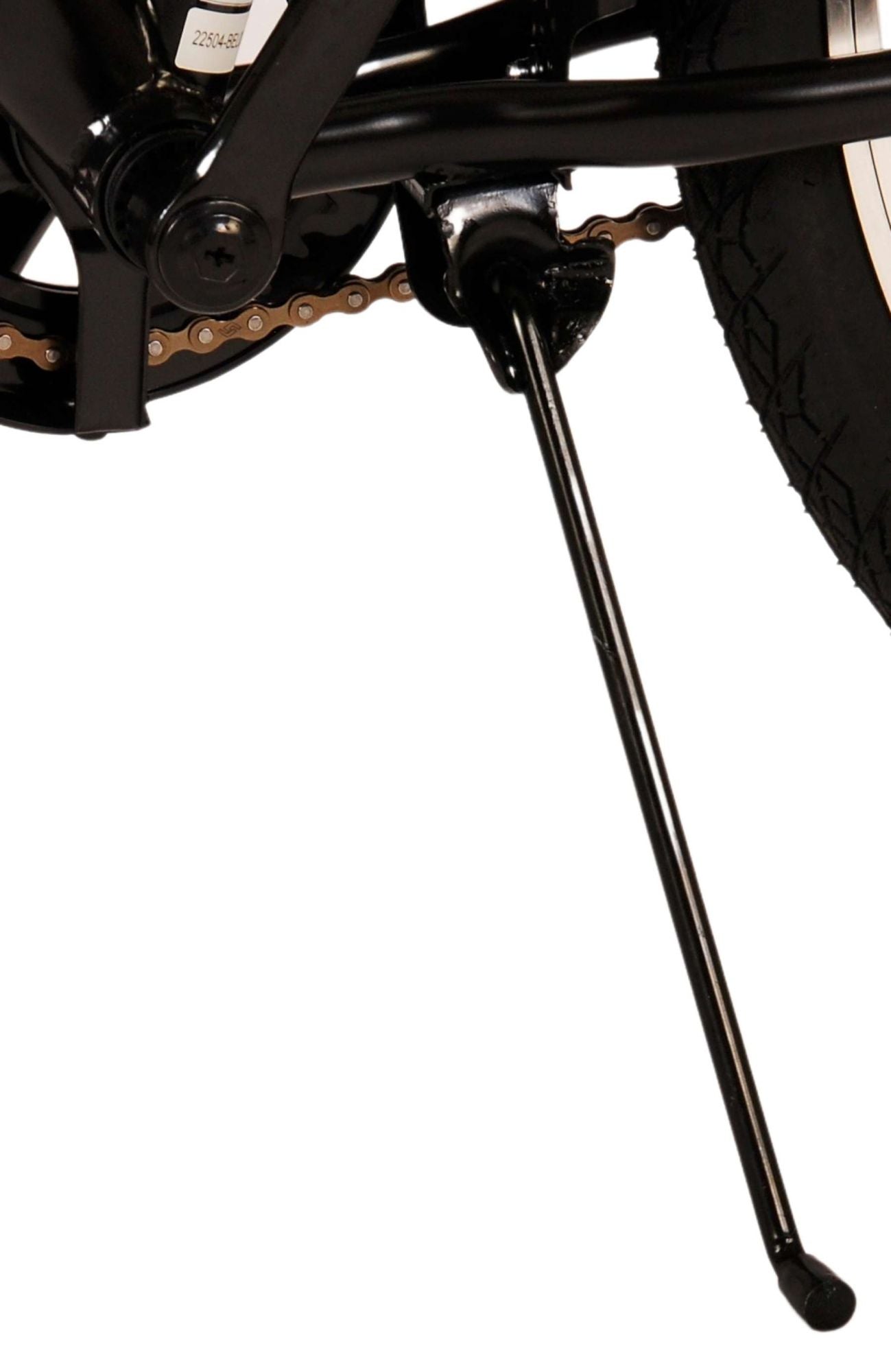 Volare Thombike Barncykel 24 tum, Svart Grön - Lilla Cykelbutiken