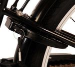 Volare Thombike Barncykel 24 tum, Svart Grön - Lilla Cykelbutiken