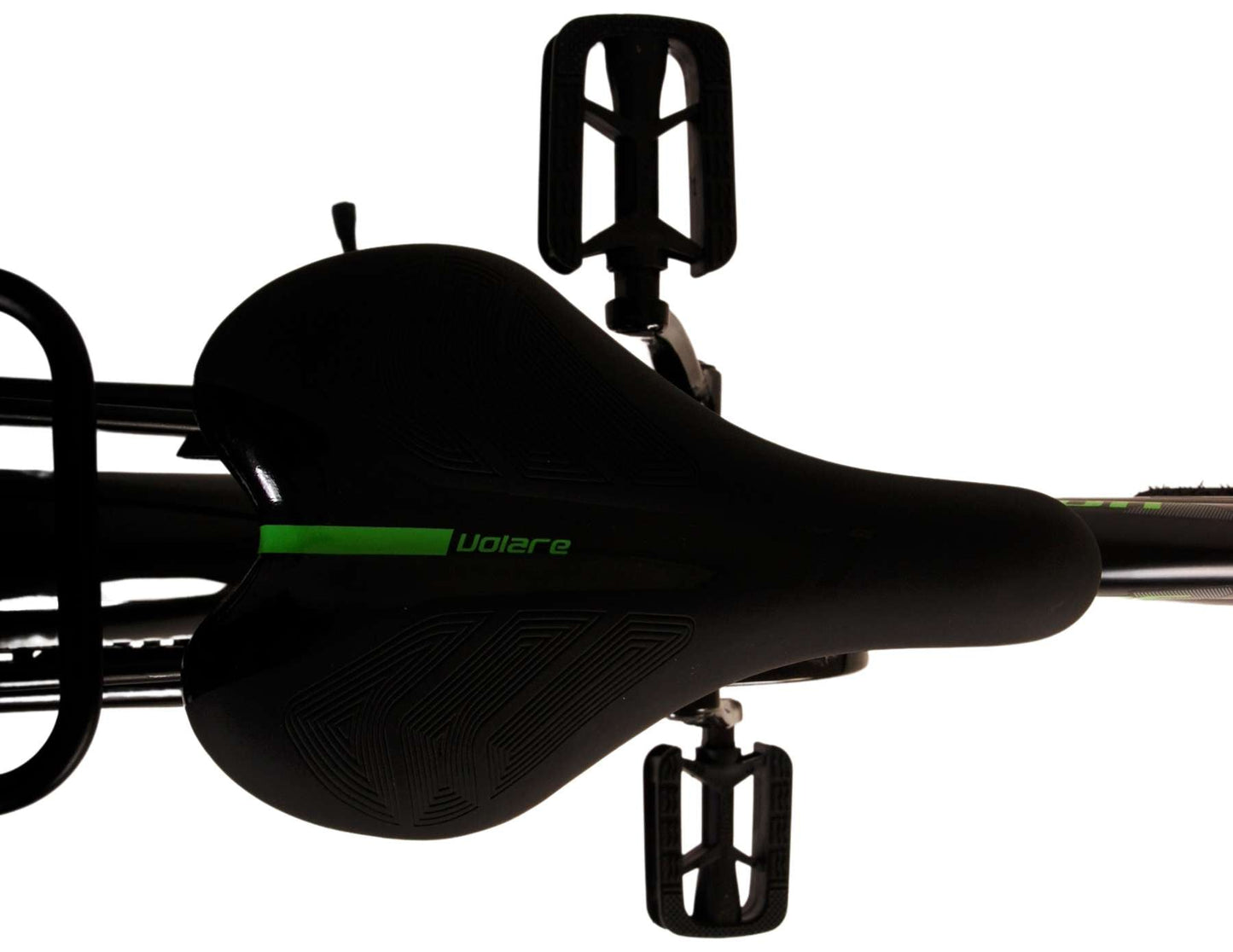 Volare Thombike Barncykel 24 tum, Svart Grön - Lilla Cykelbutiken