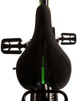 Volare Thombike Barncykel 24 tum, Svart Grön Två Handbromsar - Lilla Cykelbutiken