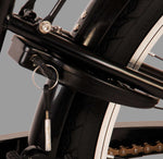 Volare Thombike Barncykel 24 tum, Svart Röd - Lilla Cykelbutiken