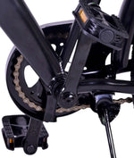 Volare Thombike Barncykel 26 tum, Svart Grön - Lilla Cykelbutiken