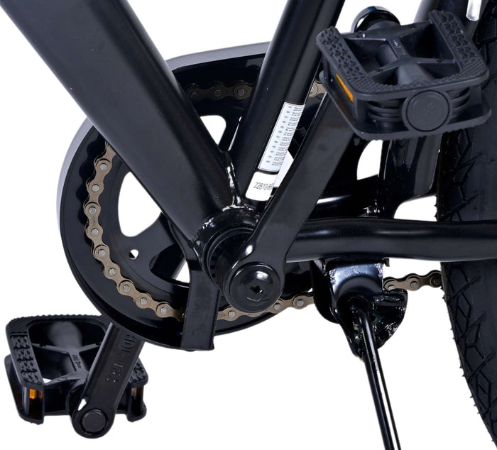 Volare Thombike Barncykel 26 tum, Svart Blå - Lilla Cykelbutiken