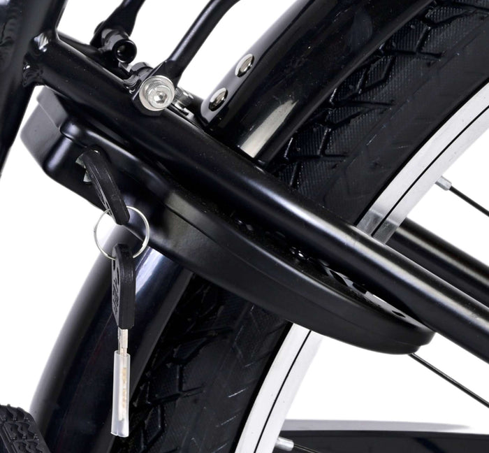 Volare Thombike Barncykel 26 tum, Svart Röd - Lilla Cykelbutiken