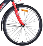 Volare Thombike Barncykel 26 tum, Svart Röd - Lilla Cykelbutiken