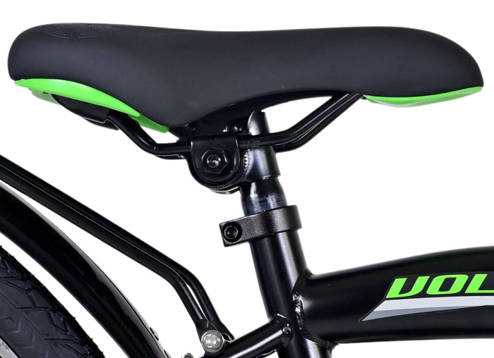Volare Thombike Barncykel 26 tum, Svart Grön - Lilla Cykelbutiken