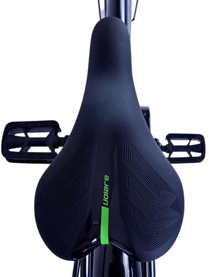 Volare Thombike Barncykel 26 tum, Svart Grön - Lilla Cykelbutiken