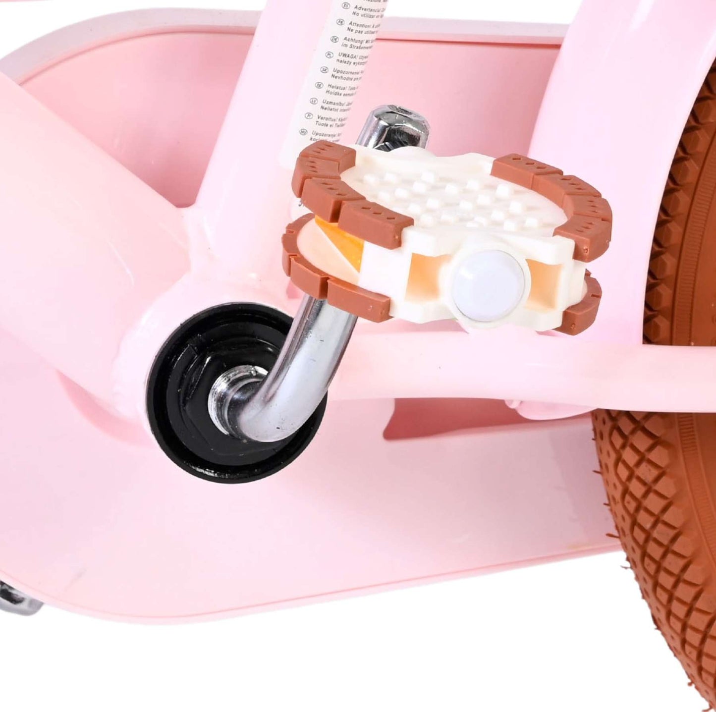 Volare Ashley Barncykel 14 tum, Rosa - För barn 5-5 år