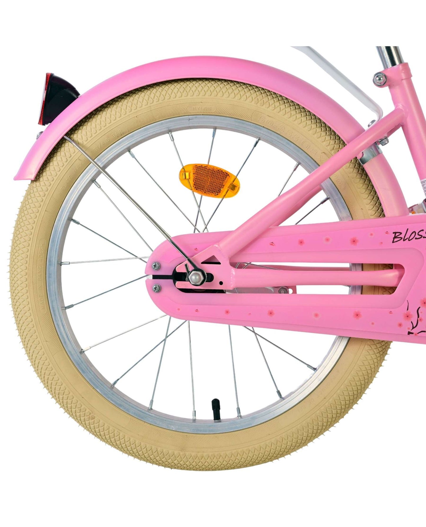 Volare Blossom 18 Tum Flickcykel, Rosa - För barn 4-7 år