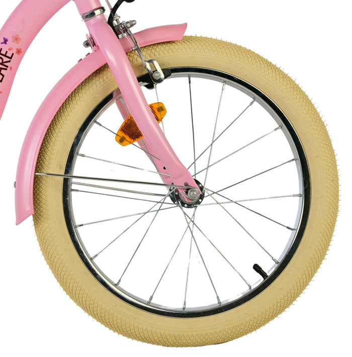 Volare Blossom Barncykel 18 tum, Rosa - Lilla Cykelbutiken