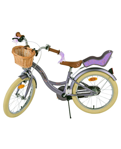 Volare Blossom 18 Tum Flickcykel, Lila - För barn 4-7 år