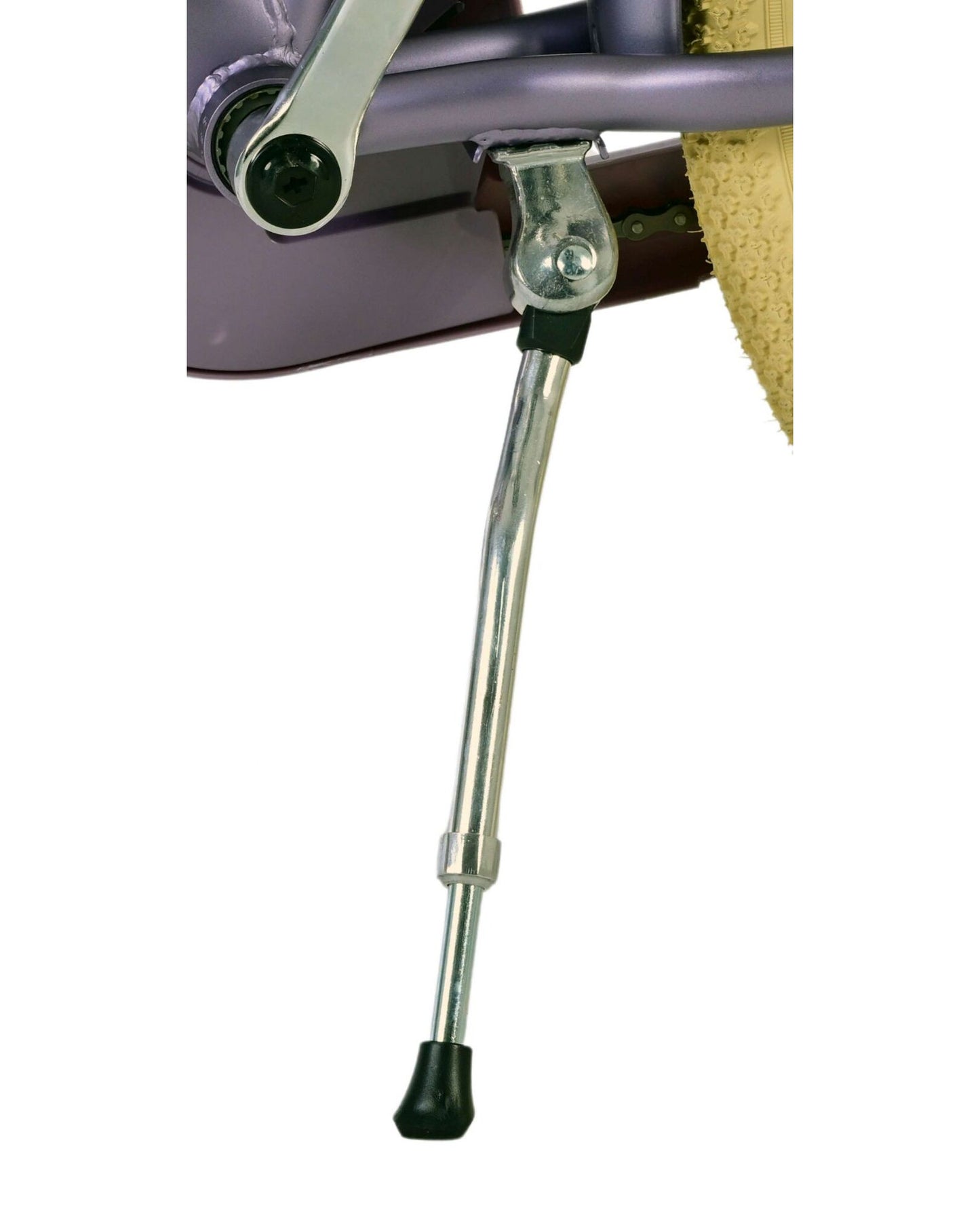 Volare Blossom børnecykel med kurv, 24 tommer lilla