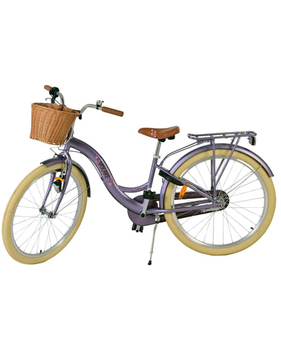 Volare Blossom 26 Tum Flickcykel 3 Växlar, Lila - För barn 9+ år
