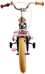 Volare Excellent Barncykel 16 tum, Svart - Lilla Cykelbutiken