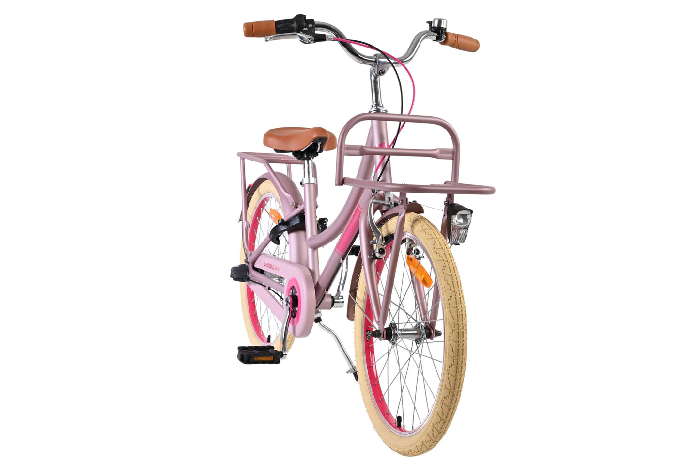 Volare Excellent 20 Tum Barncykel, Matt Rosa 3 Växlar - För barn 6-8 år