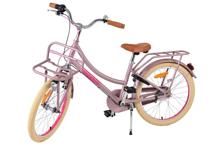 Volare Excellent 20 Tum Barncykel, Matt Rosa 3 Växlar - För barn 6-8 år