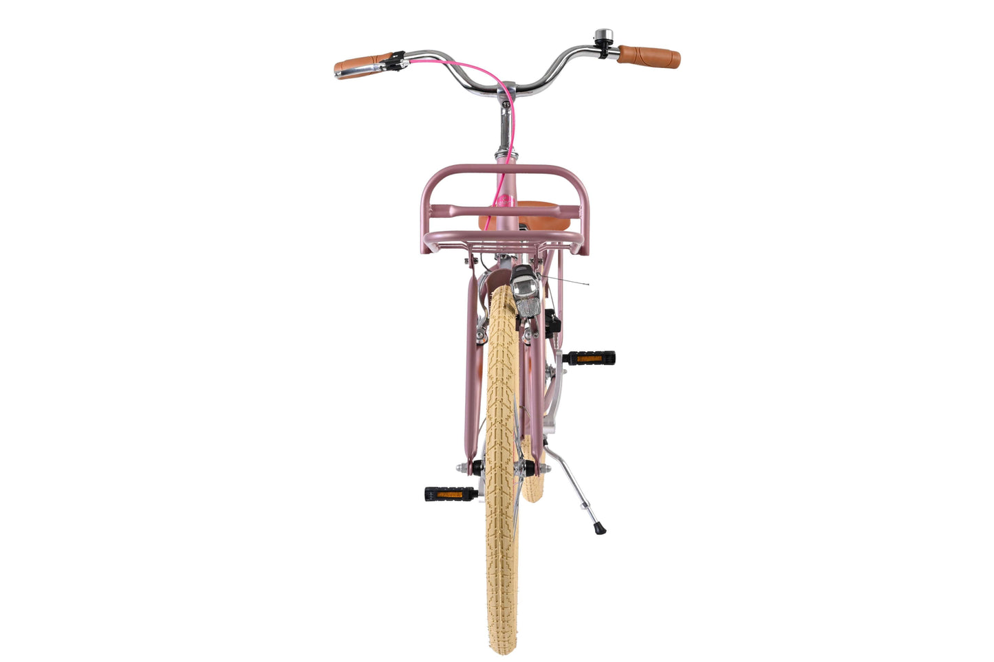 Volare Excellent 24 Tum Flickcykel, Matt Rosa För barn 8-10 år